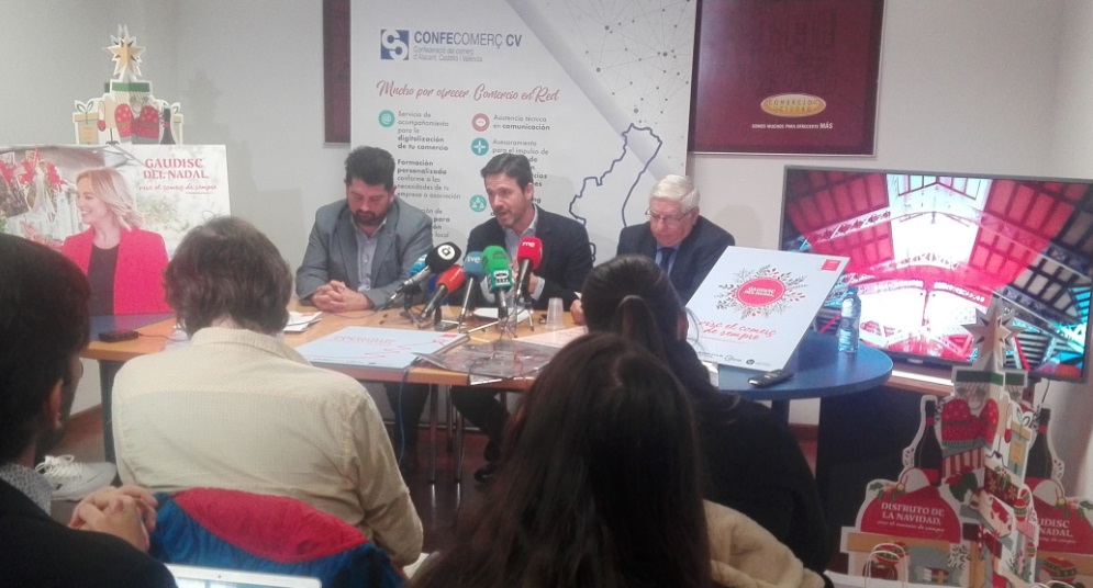 Confecomerç CV lanza una campaña de navidad autonómica con la participación de cerca de 10.000 comercios