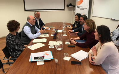 Confecomerç y la AVI acuerdan colaborar en el desarrollo de innovaciones dirigidas al pequeño comercio