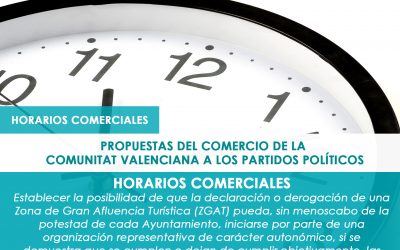 Propuestas Confecomerç Elecciones 2019