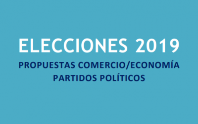 Propuestas comercio programas electorales partidos políticos Elecciones 2019