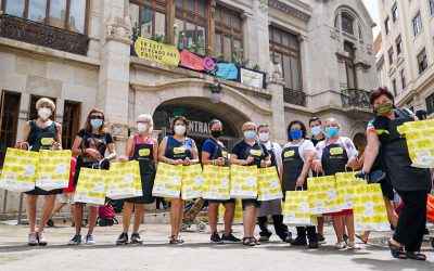 Adhesión Mercado Central de València a la campaña ‘Pequeño comercio. El futuro que compras’