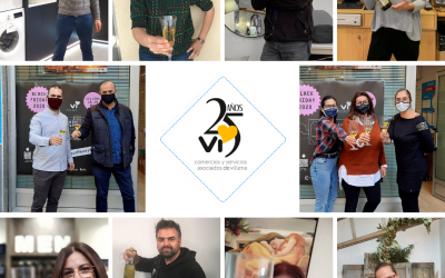 Comercios y Servicios Vi celebra sus 25 años de historia con un brindis virtual