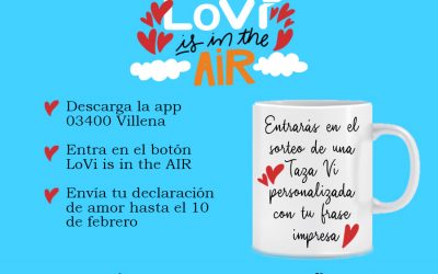 Campaña “LOVi IS IN THE AIR”: Comercios y Servicios Vi comparte declaraciones de amor para celebrar San Valentín