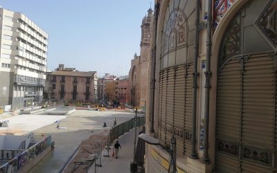 El Mercado Central muestra su apoyo a la rehabilitación de los edificios abandonados de la calle Eixarchs