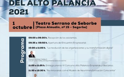 El IV Encuentro Empresarial del Alto Palancia, organizado por la FECAP se realizará el próximo 1 de octubre de 2021 en el Teatro Serrano de Segorbe