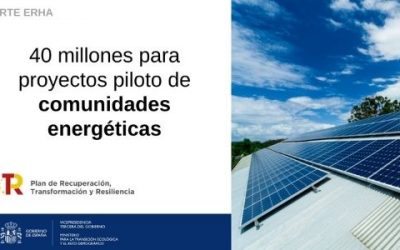 Comunidades energéticas: publicadas las bases de las ayudas para proyectos piloto singulares