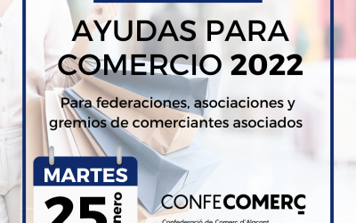 Asociaciones, gremios y mercados asociados a Confecomerç se informan sobre las ayudas para comercio de 2022