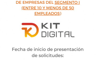 Kit digital: convocadas las ayudas para pymes de entre 10 y 49 empleados