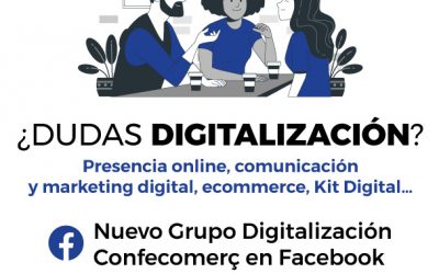 Los comercios asociados podrán resolver sus dudas sobre digitalización con el nuevo servicio de atención de Confecomerç