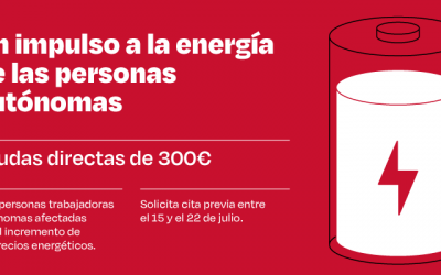 Los autónomos de comercio podrán acceder a ayudas directas de 300 euros para paliar el aumento de costes energéticos