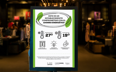 Cumple con el plan de ahorro energético: cartelería informativa