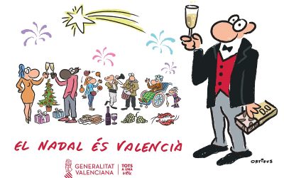 El Nadal és valencià anima a consumir productos de la Comunitat Valenciana en el comercio local