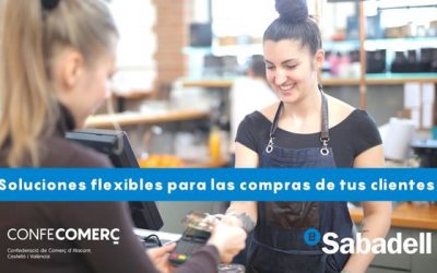 Soluciones flexibles de Sabadell para financiar las compras en el comercio