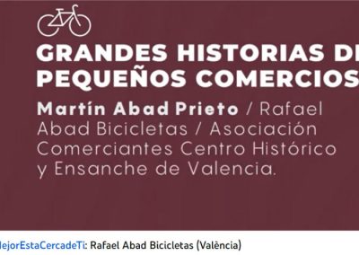 Mejorar la Mobilidad con Rafael Abad Bicicletas
