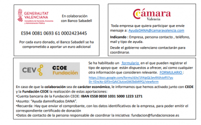 Cómo ayudar a los afectados por la DANA