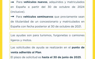 Ayudas directas de hasta 10.000 euros para la renovación de vehículos afectados por la DANA