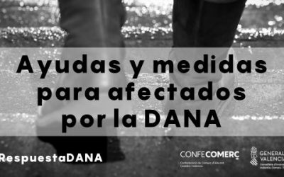 Resumen de ayudas y medidas para afectados por la DANA