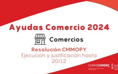 Publicada la resolución de ayudas CREA Comercio para pymes comerciales 2024