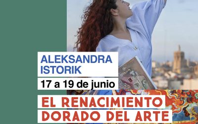 El Mercat Central acull esta setmana ‘El renaixement daurat de l’art’, de Aleksandra Istorik, una experiència en la qual l’artista hispà-russa interactuarà amb el públic