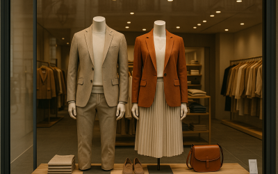 Los escaparates del comercio local se preparan para seducir al cliente