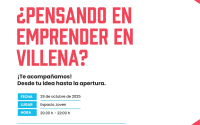 “Emprende en Villena”, la nueva red de apoyo al emprendimiento impulsada por Comercios y Servicios Vi