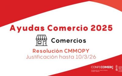 Publicada la resolución de ayudas CREA Comercio para pymes comerciales 2025