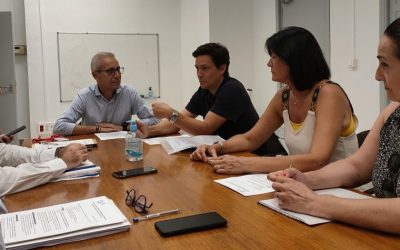 La Asociación de Comerciantes del Centro Histórico de Valencia se reúne con los concejales Paula Llobet, Santiago Ballester y Jesús Carbonell