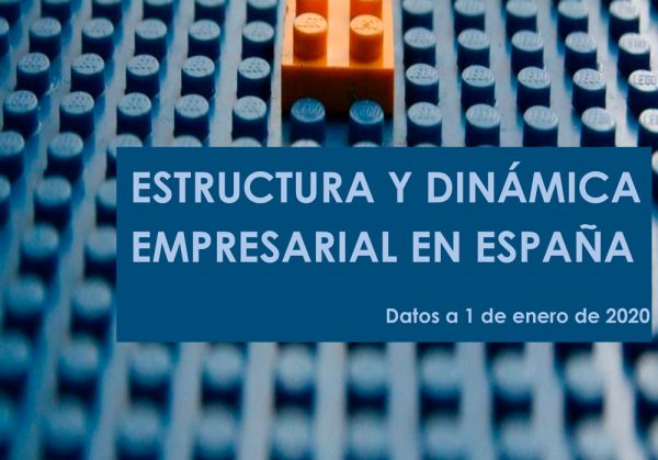 Estructura y dinámica empresarial en España (Datos a 1 de enero de 2020)